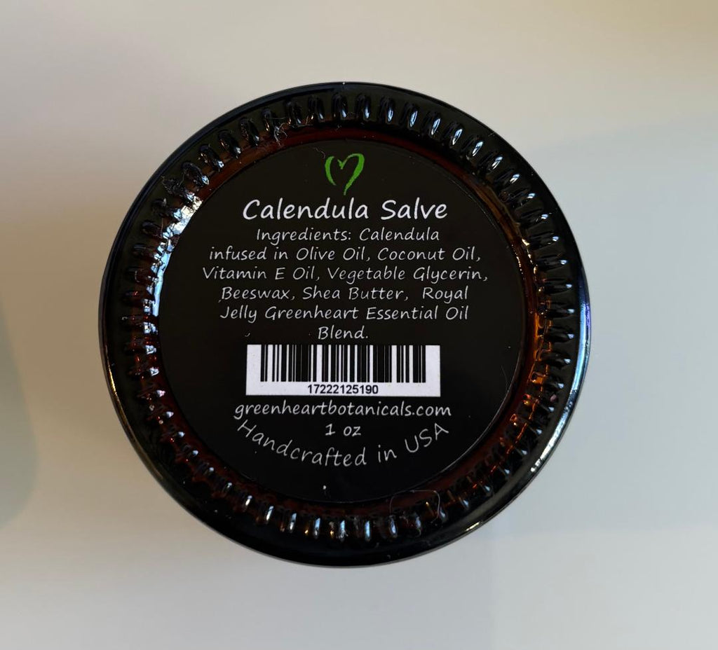 Calendula Salve – All-Purpose Whole Body Skin Soother, with Natural Peptides
