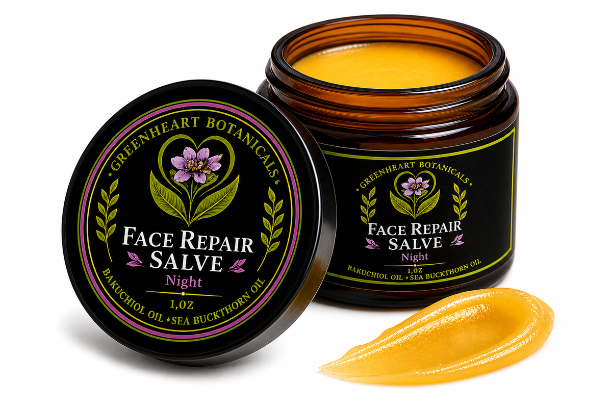 Face Repair Salve – Natural Anti-Aging with Bakuchiol & Sea Buckthorn