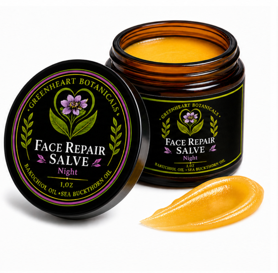 Face Repair Salve – Natural Anti-Aging with Bakuchiol & Sea Buckthorn